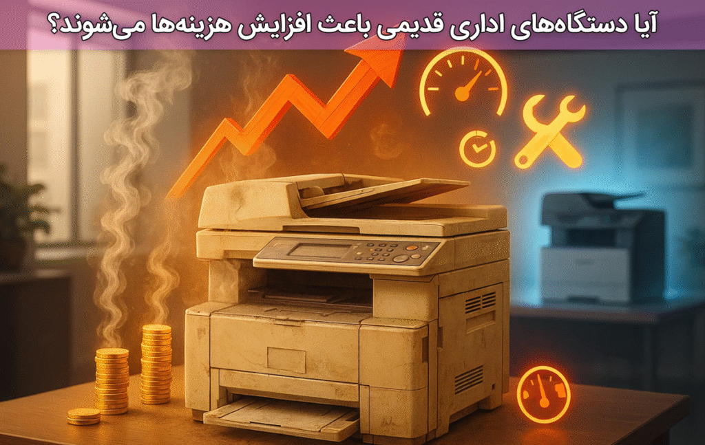 آیا دستگاه‌های اداری قدیمی باعث افزایش هزینه‌ها می‌شوند؟