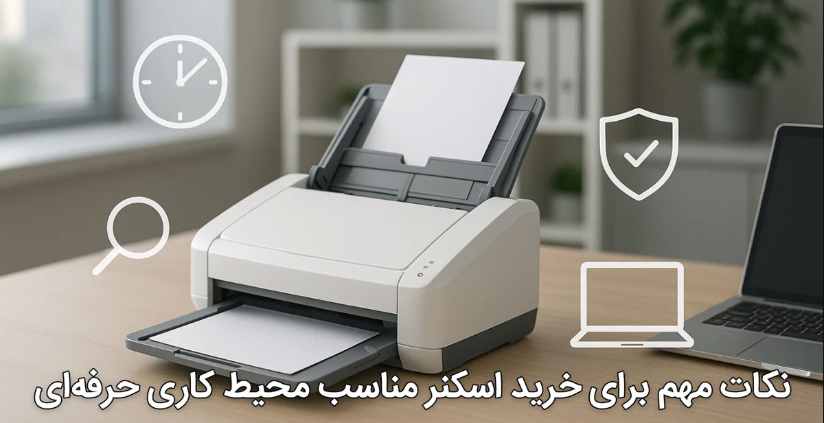 نکات مهم برای خرید اسکنر مناسب محیط کاری حرفه‌ای
