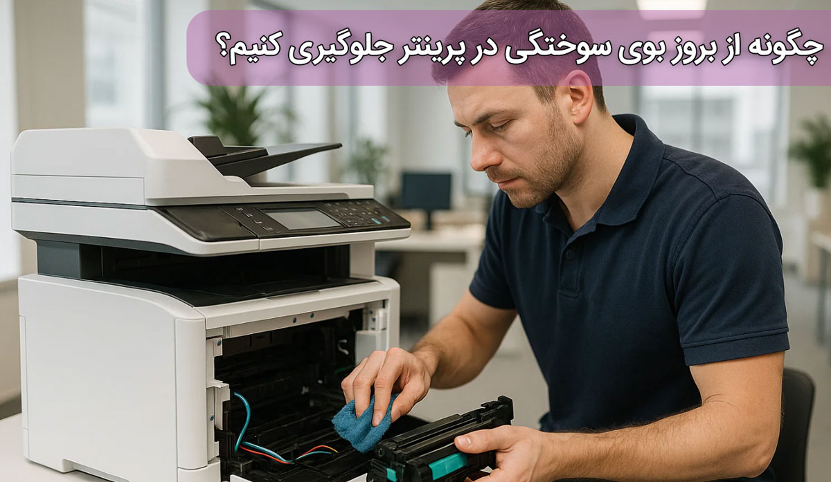 چگونه از بروز بوی سوختگی در پرینتر جلوگیری کنیم؟