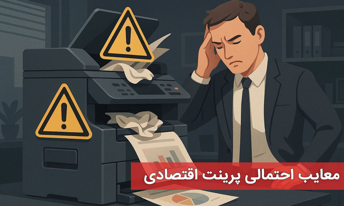 معایب احتمالی پرینت اقتصادی