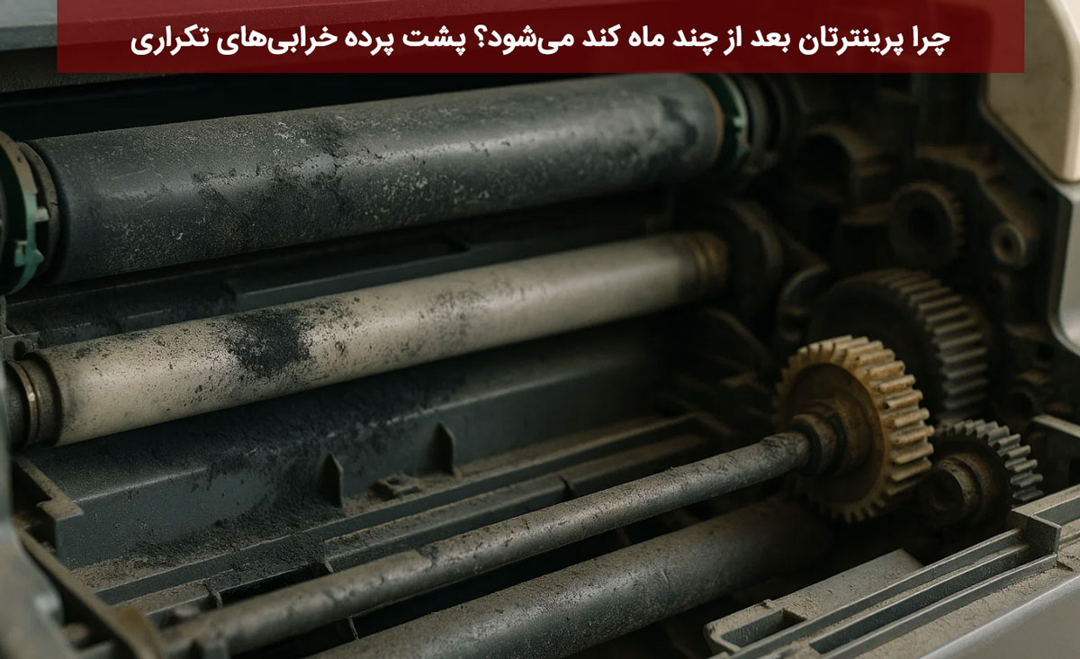 چرا پرینترتان بعد از چند ماه کند می‌شود؟ پشت پرده خرابی‌های تکراری