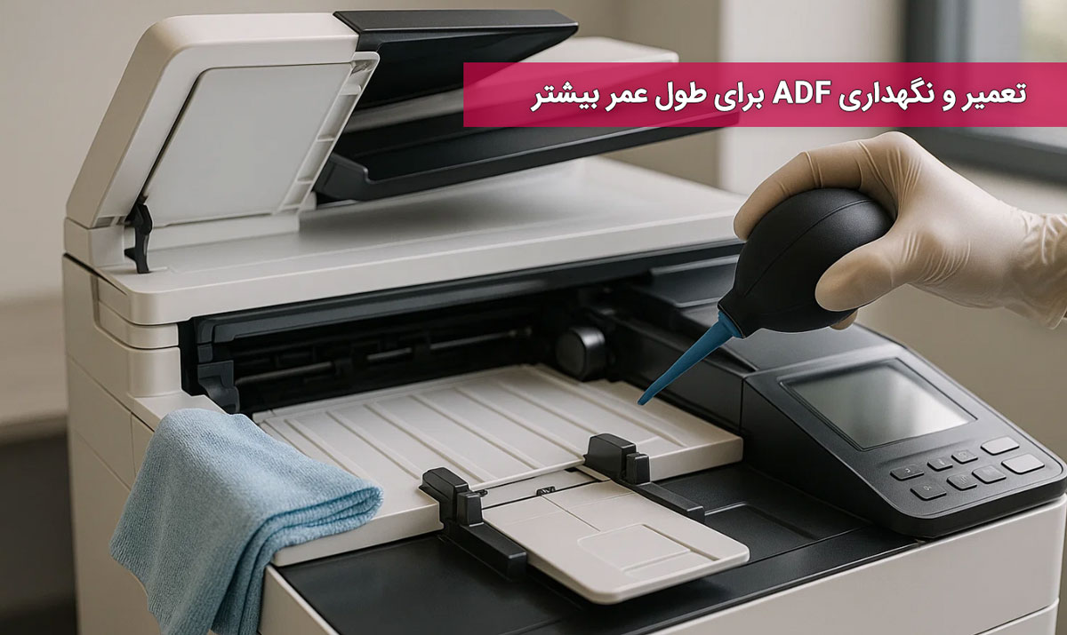 تعمیر و نگهداری ADF برای طول عمر بیشتر