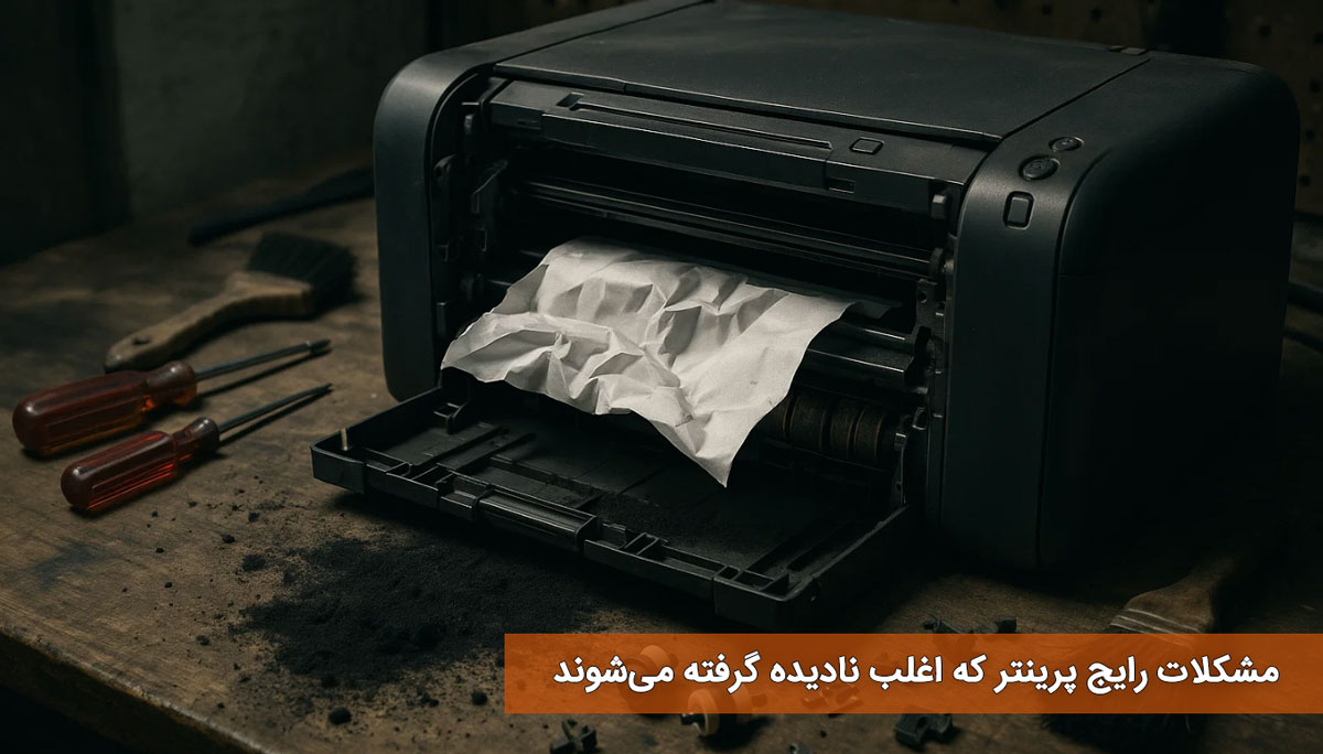 مشکلات رایج پرینتر که اغلب نادیده گرفته میشوند