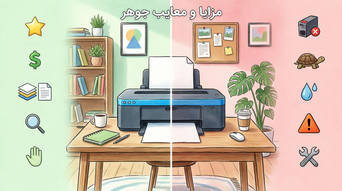 مزایا و معایب جوهر