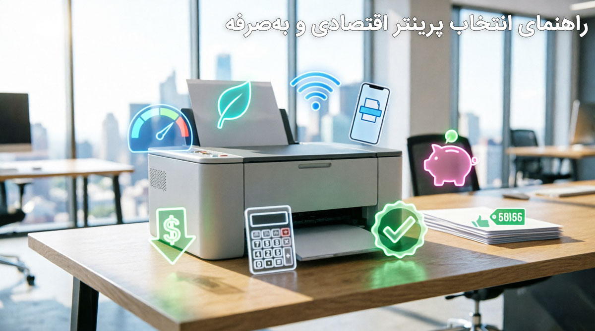 راهنمای انتخاب پرینتر اقتصادی و به‌صرفه