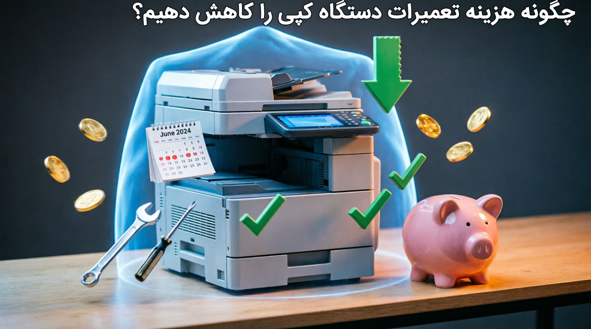 چگونه هزینه تعمیرات دستگاه کپی را کاهش دهیم؟