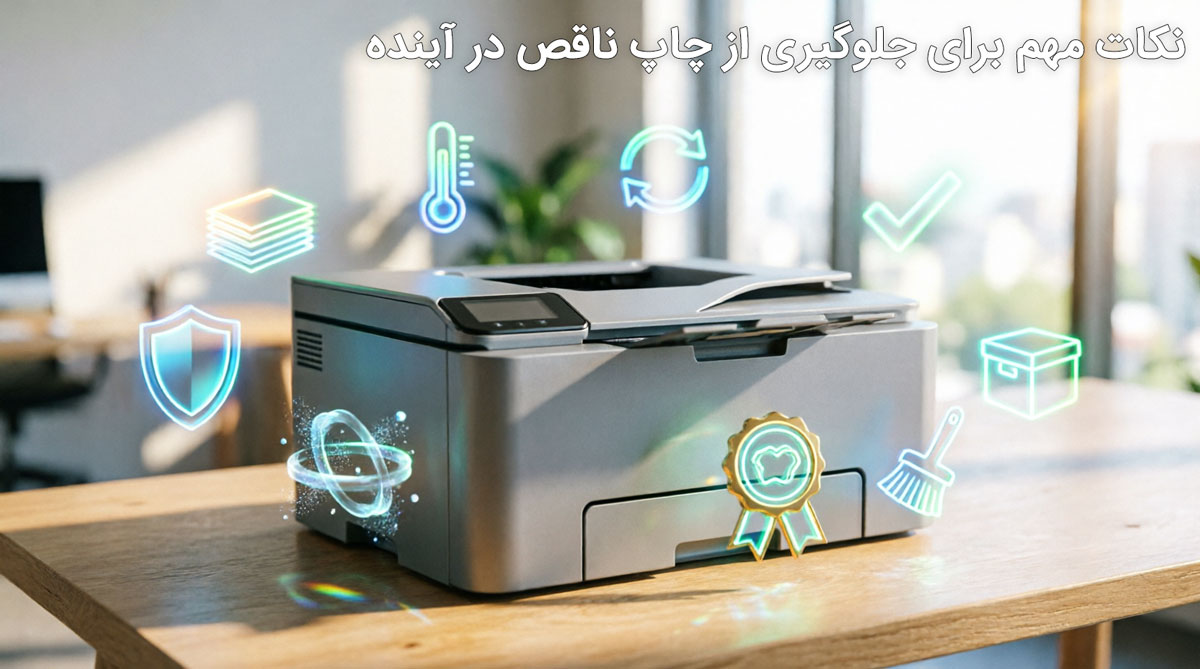  نکات مهم برای جلوگیری از چاپ ناقص در آینده