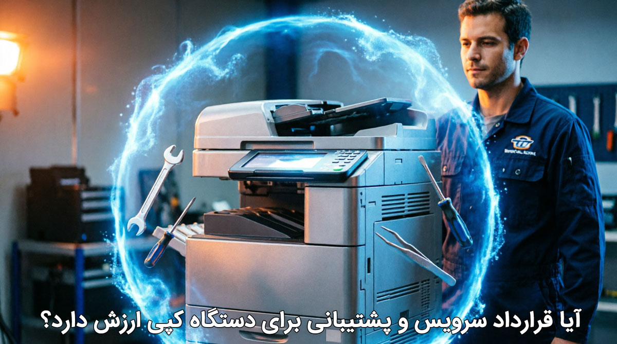 آیا قرارداد سرویس و پشتیبانی برای دستگاه کپی ارزش دارد؟