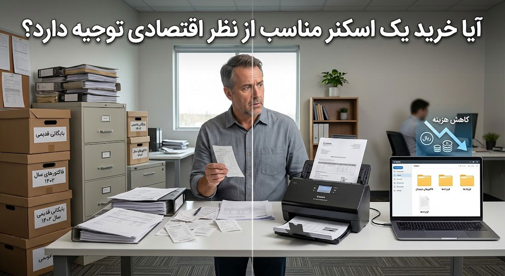 آیا خرید یک اسکنر مناسب از نظر اقتصادی توجیه دارد؟