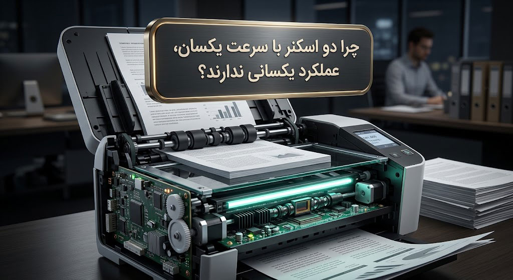 چرا دو اسکنر با سرعت یکسان، عملکرد یکسانی ندارند؟